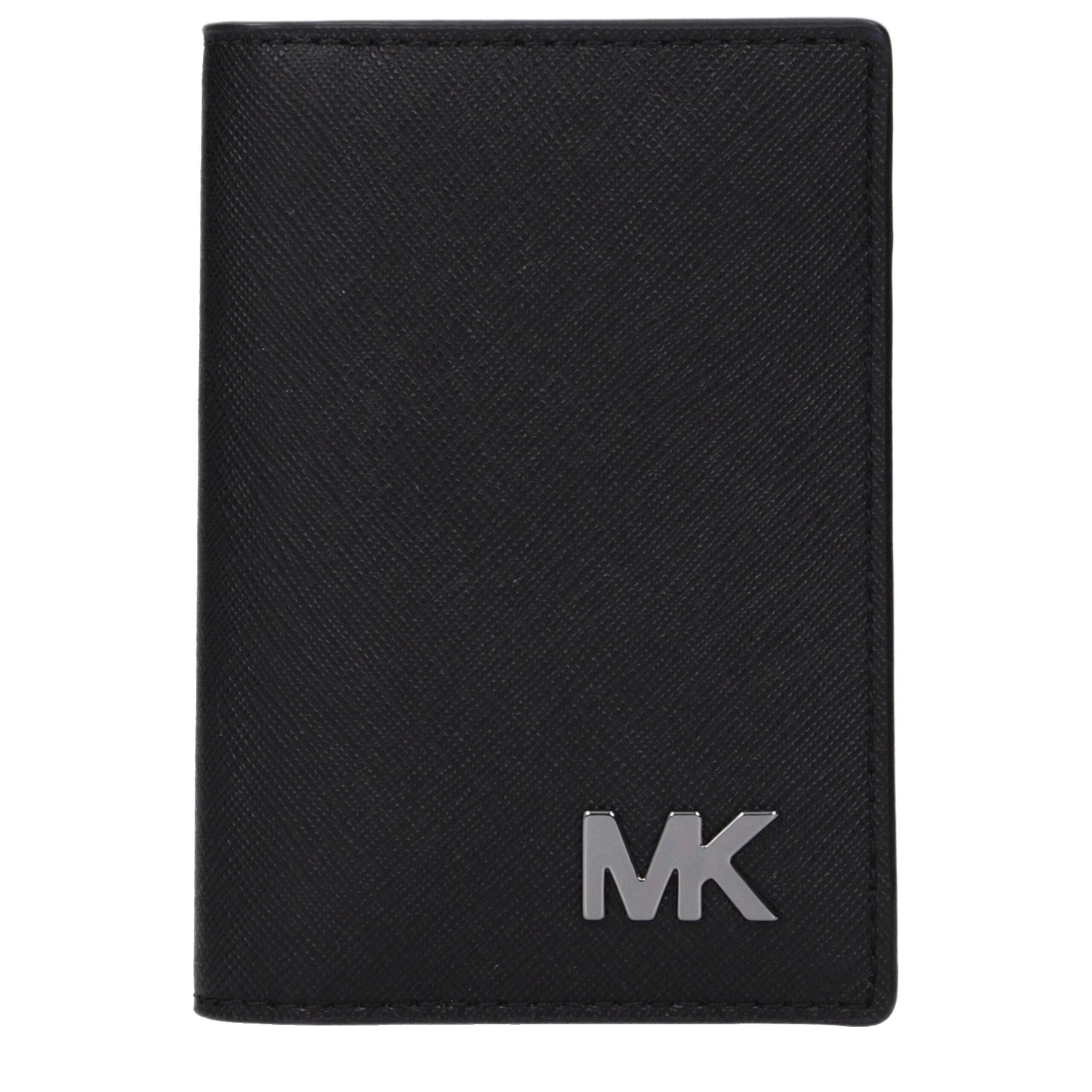 Michael Kors Black Fabric Cardholders